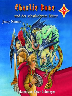 cover image of Charlie Bone und der scharlachrote Ritter